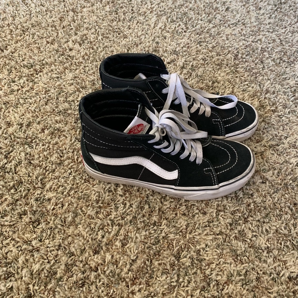 Black high top vans